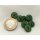 Kn&ouml;pfe Knopf Blusenknopf Zierknopf d=13 mm gr&uuml;n, 10 St&uuml;ck