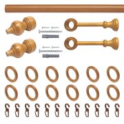 Gardinenstange Fertiggarnitur Th&uuml;ringen 28 mm Holz...