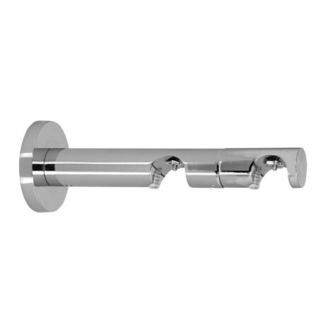 Träger Kombiträger drehbar 2lfg Gardinenstange Vorhangstange 20 mm edelstahloptik