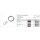 Ringe Flachringe für Gardinenstange Fertiggarnitur 16 mm, 8 Stück 60-edelstahl optik