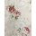 Dekostoff Vorhang Landhaus Blume natur rosa blickdicht, Fehler, Restst&uuml;ck 6,2m