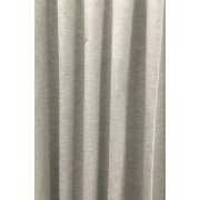 Gardinenstoff Vorhang Deko Stoff uni grau blickdicht, Meterware