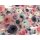Tischfolie Tischbelag Tischdecke abwischbar Blumen Flieder rosa blau, Meterware