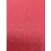 Tischfolie Tischbelag Tischdecke abwischbar  Punkte rot, Meterware
