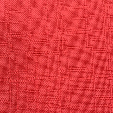 Deko Stoff Tischdecke uni rot Fleckschutz gemustert, Restst&uuml;ck 1,7 m