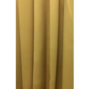 Deko Stoff Gardine Vorhang Verdunkler schwerentflammbar gelb uni, Meterware