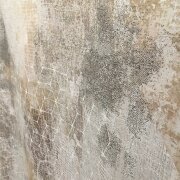 Verdunklungsstoff Verdunkler Stoff Gardine marmor schlamm grau wei&szlig;, Meterware