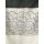 Dekostoff Gardine Streifen Kringel wei&szlig; grau schwarz blickdicht, Restst&uuml;ck 3 m