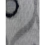 Musterfenster 1 Dekoschal 2 Fl&auml;chen Retro grau anthrazit schwarz, H&ouml;he 2,60 m