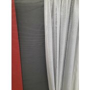 Musterfenster Dekoschal Fl&auml;che Panell grau anthrazit schwarz rot, fertig gen&auml;ht