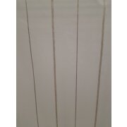 Stores Gardine Stoff Vorhang Webstore Streifen wei&szlig; braun transparent,Meterware