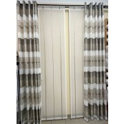 Musterfenster 2 &Ouml;senschals Streifen 3 Fl&auml;chen...