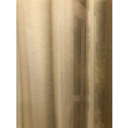 Dekostoff Gardine Vorhang schlamm uni einfarbig teiltransparent, Meterware