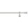 Vorhangstange Gardinenstange Komplettgarnitur Stilgarnitur echt edelstahl 16 mm 160 cm
