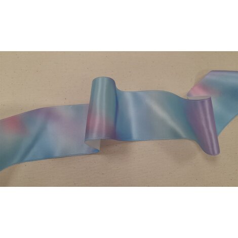 Schr&auml;gband Einfassband Satin seidenglanz pastell rosa hellblau lila, Meterware