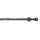 Gardinenstange Vorhangstange Esperanca Kugel 16 mm schwarz silber m. Ringe, 1lfg 240 cm