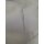 Stores Gardinenstoff Streifen Sherley wei&szlig; grau transparent, Meterware