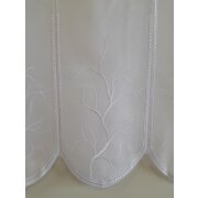 Pannaux Bistro Gardine Scheibengardine Stickerei Baum...