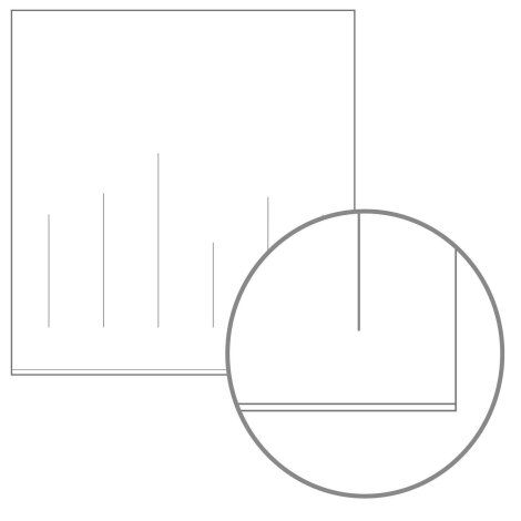 Abschlu&szlig; Stores mit Bleiband oder Saum mit Bleiband pro lfm.
