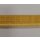 Paspelkordel Paspelband Kordel Kantenband Satin gelb Breite 25 mm, Meterware