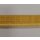 Paspelkordel Paspelband Kordel Kantenband Satin gelb Breite 25 mm, Meterware