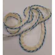 Paspelkordel Paspelband Kordel Kantenband Satin blau...