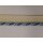 Paspelkordel Paspelband Kordel Kantenband Satin blau Breite 20 mm, Meterware