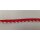Paspelkordel Paspelband Kordel Band Satin rot wei&szlig; Breite 6 mm, Meterware