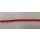 Paspelkordel Paspelband Kordel Band Satin rot wei&szlig; Breite 6 mm, Meterware