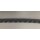 Paspelkordel Paspelband Kordel Band Satin anthrazit silber Breite 9 mm, Meterware