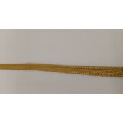 Paspelkordel Paspelband Kordel Band gold ocker Breite 8 mm, Meterware