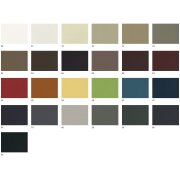 Kunstleder fein genarbt Möbelbezug Polster Bezugsstoff Farbauswahl, Meterware 01 antikweiß