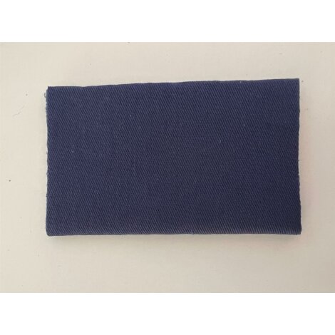 Flickstoff K&ouml;per Baumwolle aufb&uuml;gelbar dunkelblau 40 x 10 cm PRYM 1 St&uuml;ck