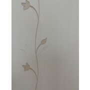Gardine Store aus Ausstellung Bl&auml;tterranken rohwei&szlig; beige, H&ouml;he 2,38 m