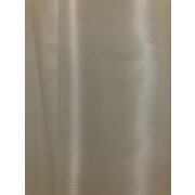 Dekostoff Gardine Vorhang einfarbig uni creme transparent, Meterware