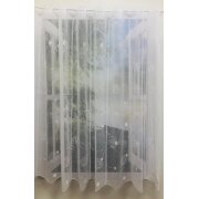 Pannaux Bistro Gardine Scheibengardine Stickerei Kreise...