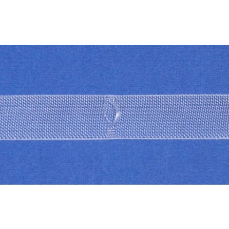 Rolloband Raffrolloband Gardinenband Breite17,5 mm transparent, Meterware