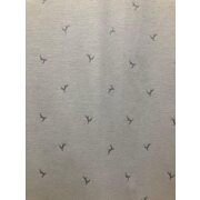 Landhaus Gardine Vorhang Dekoschal springender Hirsch...