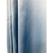 Dekostoff Gardine Vorhang uni einfarbig Querstruktur blau blickdicht, Meterware
