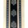 Dekostoff Gardine Vorhang Streifen Ornamente beige blau blickdicht, Meterware