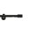 Gardinenstange Vorhangstange Innenlauf Carrera 19 mm schwarz Structur einläufig 160 cm