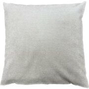 Kissenh&uuml;lle Kissen Bezug Velour creme natur 40 x 40...