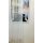 Gardinenstoff Blumenfenster Stores Bord&uuml;renstores wei&szlig; transparent, Meterware