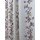 Landhaus Dekostoff natur Streifen Blumen grau rot gelb blickdicht, Meterware