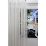Stores Vorhang creme grobe Struktur transparent, 300 cm,...