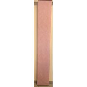 Dekostoff Gardine Vorhang Leinenoptik rosa transparent, fertig genäht