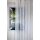Stores Vorhang Leinenoptik Wellen braun wei&szlig; transparent, 290 cm, Meterware