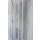 Stores Vorhang Leinenoptik Wellen hellgrau-silber wei&szlig; transparent, Restst&uuml;ck 3,8 m