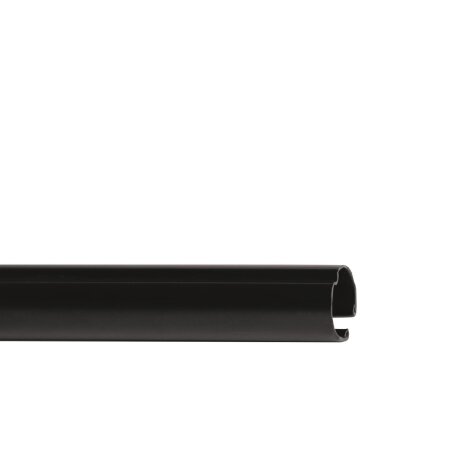 Innenlaufrohr schwarz matt Gardinenstange Carrera Innenlauf 19 mm 120 cm