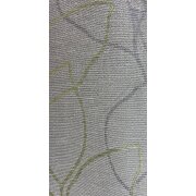 Dekostoff Vorhang grün Blätter grau hellgrün blickdicht, Reststück 2,4 m